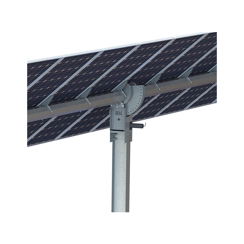 What critical role does an intelligent control system play in precise sun tracking?